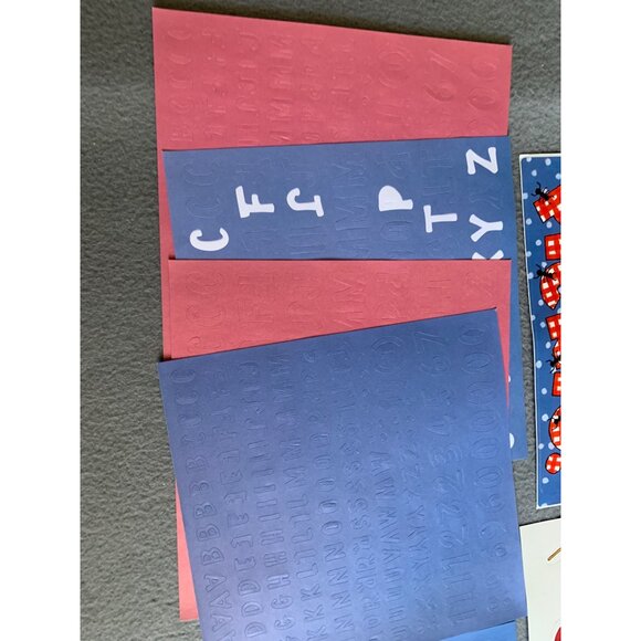 July & Patriotic Themed Sticker & Rub-On Set For Scrapbooking - Picture 5 of 12